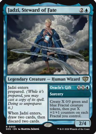 Jadzi, Steward of Fate  [Secrets of Strixhaven] Foil