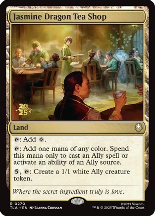 Jasmine Dragon Tea Shop  [Prerelease Cards] Foil