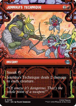 Jennika's Technique (Showcase)  [Teenage Mutant Ninja Turtles] Foil