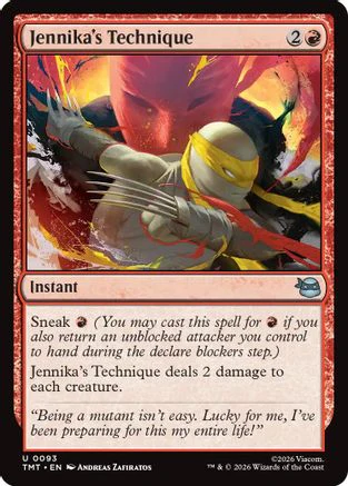 Jennika's Technique  [Teenage Mutant Ninja Turtles] Foil