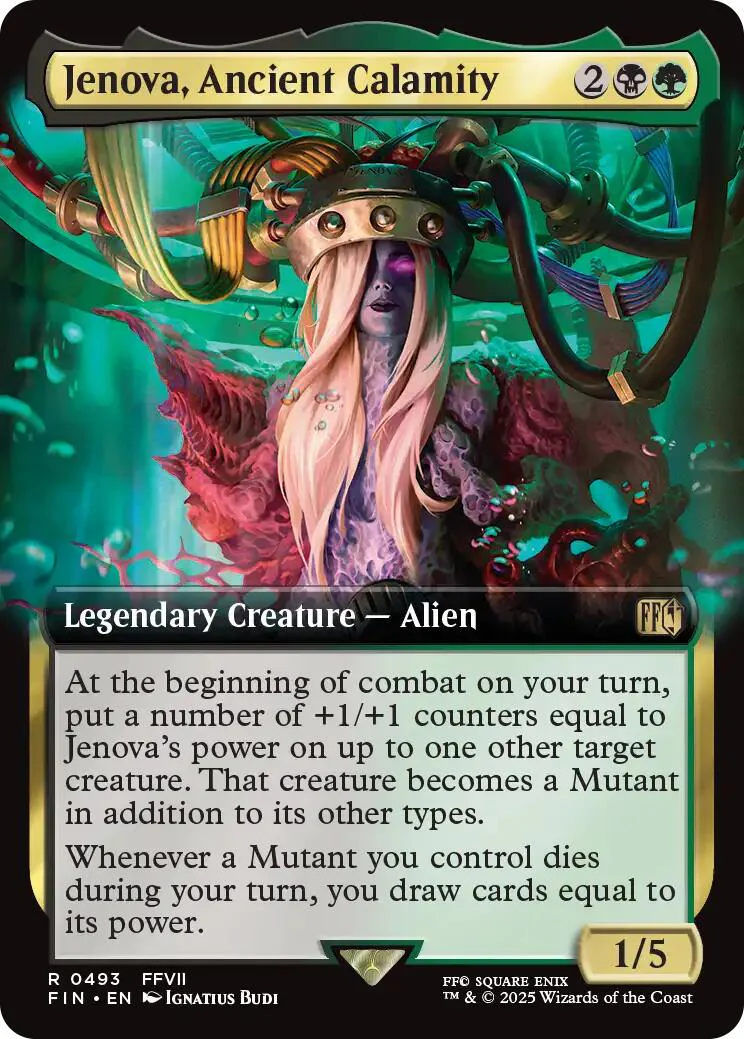 Jenova, Ancient Calamity (Extended Art) [FINAL FANTASY] Foil