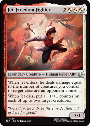 Jet, Freedom Fighter  [Avatar: The Last Airbender]