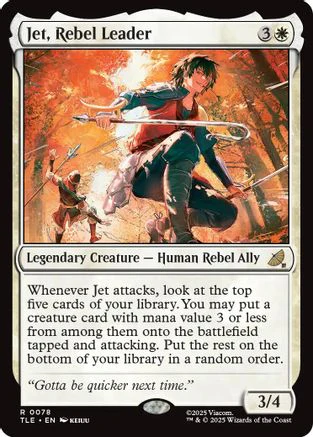 Jet, Rebel Leader  [Avatar: The Last Airbender: Eternal-Legal]