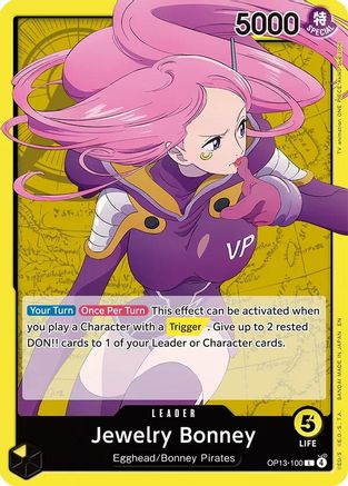 Jewelry Bonney (100) (OP13-100) - [Carrying On His Will]