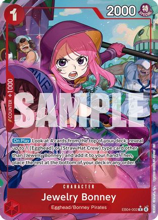 Jewelry Bonney (EB04-002) (Alternate Art) (EB04-002) - [Adventure on Kami's Island] Foil