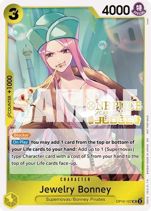 Jewelry Bonney (Judge Pack Vol. 7) (OP10-107) - [One Piece Promotion Cards] Foil