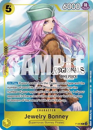 Jewelry Bonney (Offline Regional Participation Pack 2025 Vol.2) (P-085) - [One Piece Promotion Cards] Foil