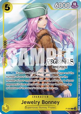 Jewelry Bonney (Online Regional Participation Pack 2025 Vol.2) (P-085) - [One Piece Promotion Cards] Foil