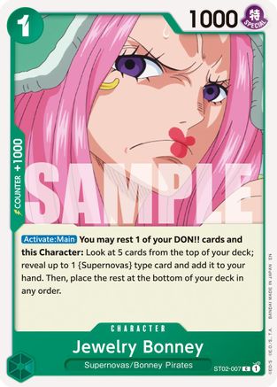 Jewelry Bonney - ST02-007 (Reprint) (ST02-007) - [Premium Booster -The Best- Vol. 2]