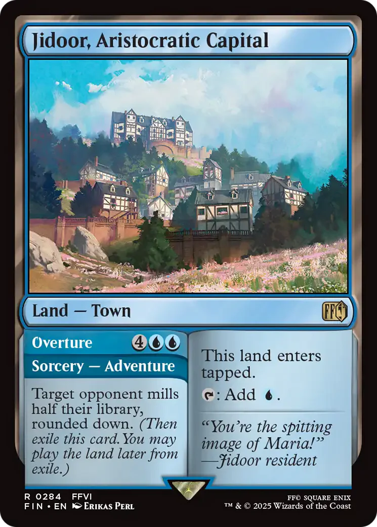 Jidoor, Aristocratic Capital // Overture [FINAL FANTASY] Foil