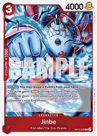 Jinbe (OP12-009) - [Legacy of the Master] Foil