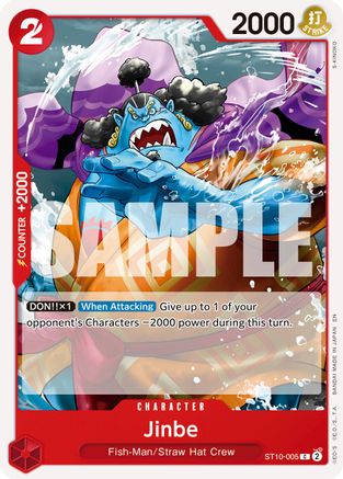 Jinbe - ST10-005 (Reprint) (ST10-005) - [Premium Booster -The Best- Vol. 2]