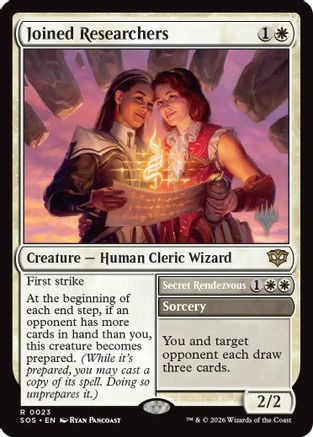 Joined Researchers  [Promo Pack: Secrets of Strixhaven]