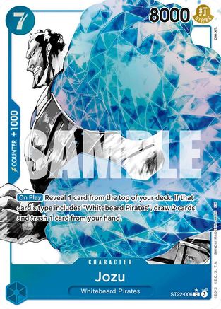 Jozu (Parallel) (ST22-006) - [Starter Deck 22: Ace & Newgate] Foil