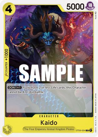 Kaido (ST09-004) - [Starter Deck 9: Yamato]