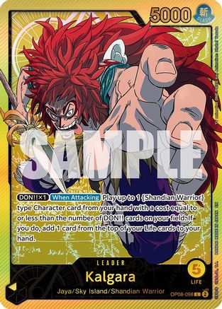 Kalgara (SPR) (OP08-098) - [Extra Booster: Anime 25th Collection] Foil