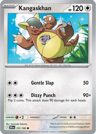 Kangaskhan (151/182) [Scarlet & Violet: Destined Rivals] Reverse Holofoil