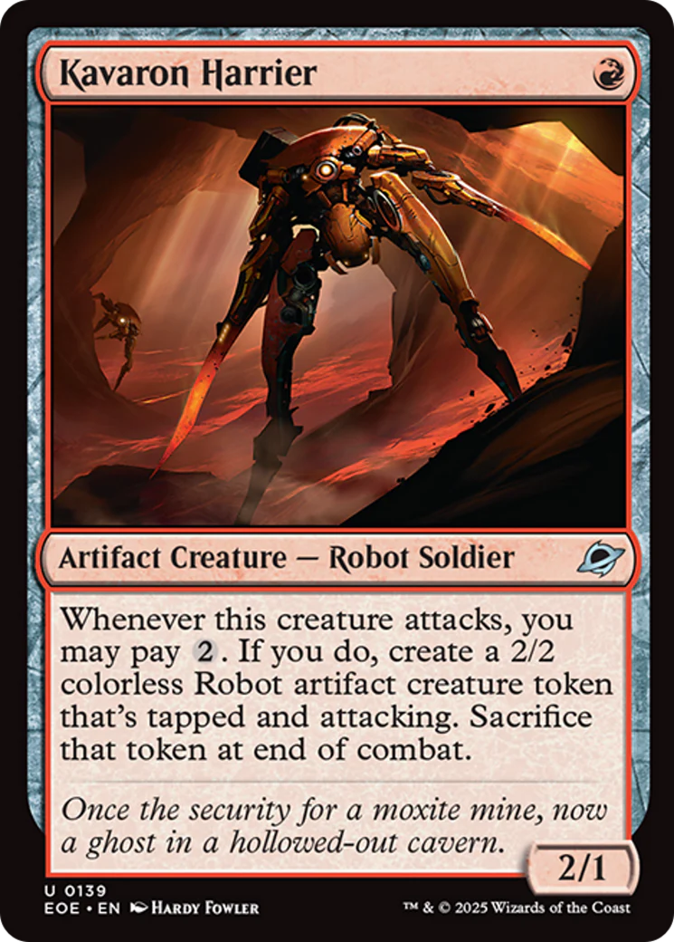 Kavaron Harrier [Edge of Eternities] Foil