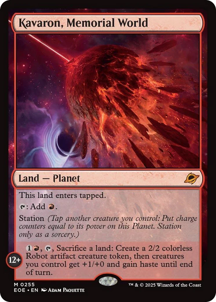 Kavaron, Memorial World [Edge of Eternities] Foil