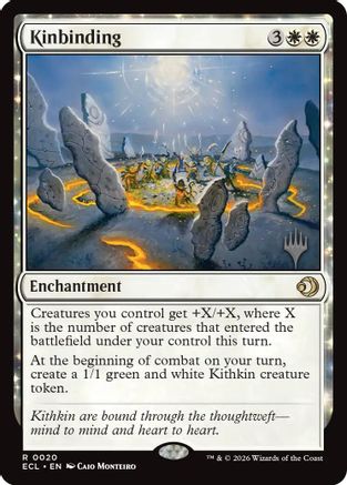 Kinbinding  [Promo Pack: Lorwyn Eclipsed] Foil