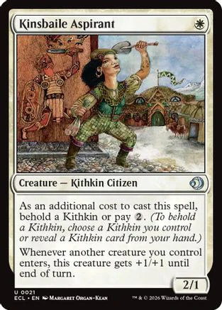 Kinsbaile Aspirant  [Lorwyn Eclipsed] Foil