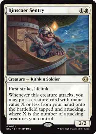 Kinscaer Sentry  [Lorwyn Eclipsed] Foil