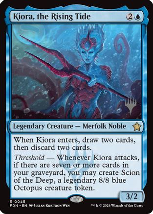 Kiora, the Rising Tide  [Promo Pack: Edge of Eternities]