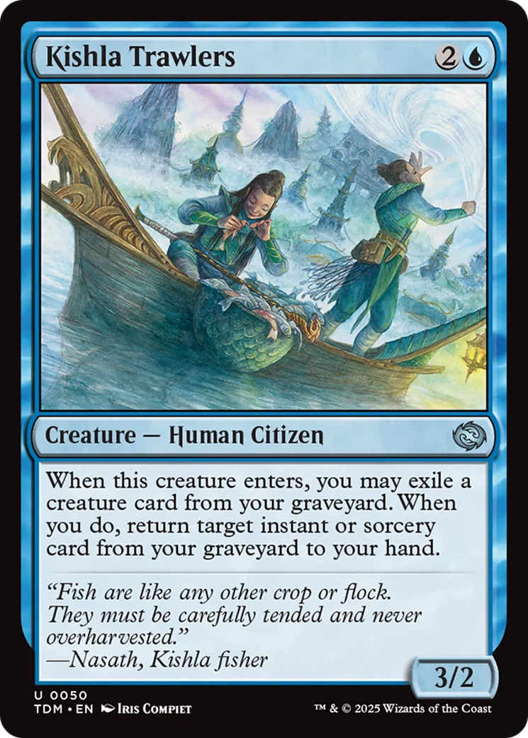 Kishla Trawlers [Tarkir: Dragonstorm] Foil