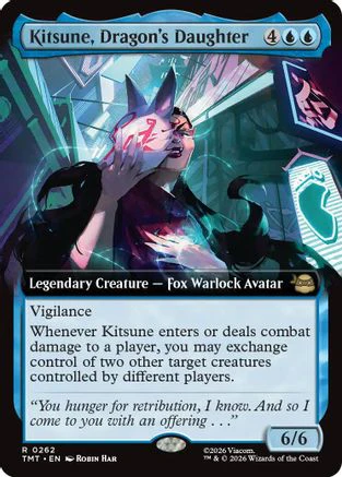 Kitsune, Dragon's Daughter (Extended Art)  [Teenage Mutant Ninja Turtles] Foil