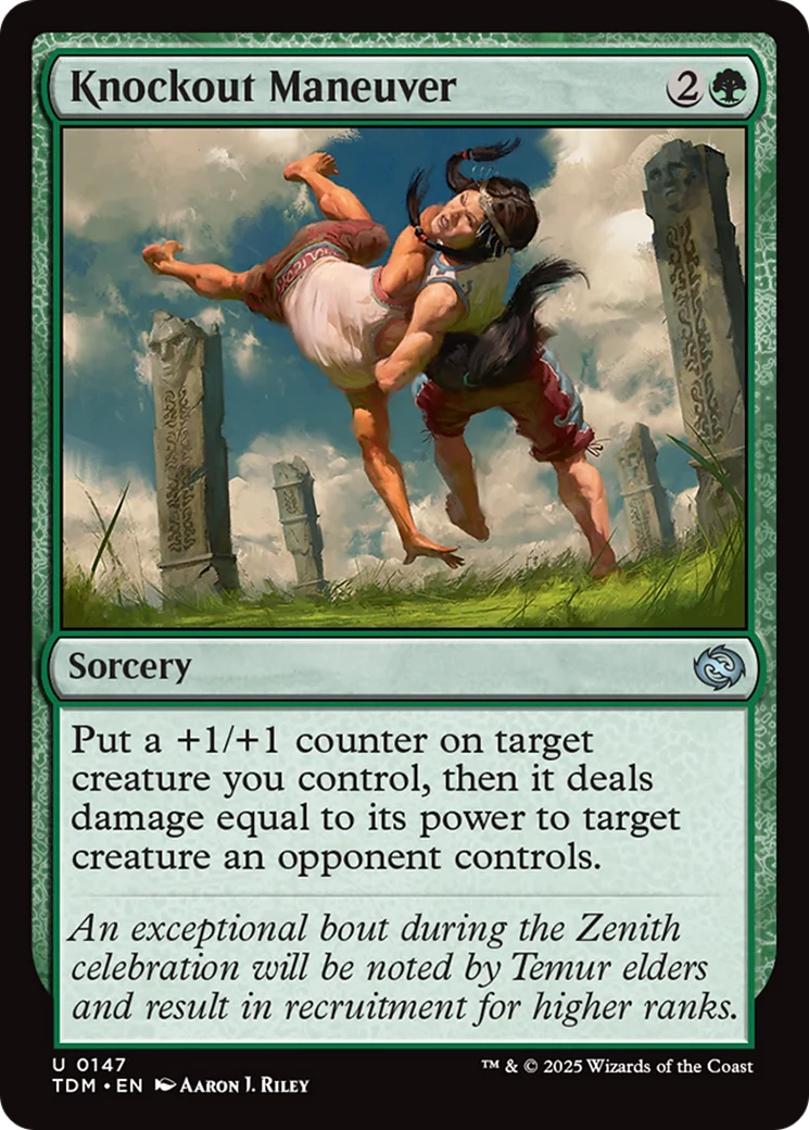 Knockout Maneuver [Tarkir: Dragonstorm] - Image 2