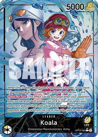 Koala (081) (Alternate Art) (OP12-081) - [Legacy of the Master] Foil