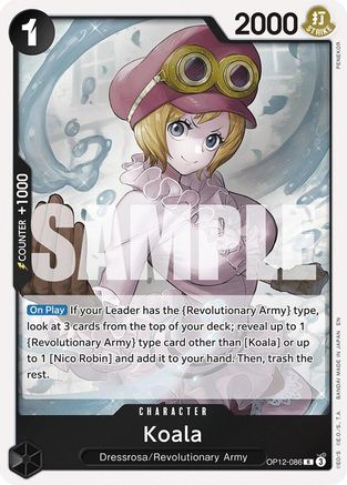 Koala (086) (OP12-086) - [Legacy of the Master] Foil