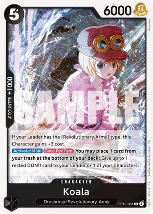 Koala (OP13-081) - [Carrying On His Will]