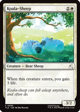 Koala-Sheep  [Avatar: The Last Airbender: Eternal-Legal] Foil