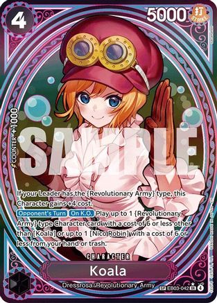 Koala (SP) (EB03-042) - [Extra Booster: One Piece Heroines Edition] Foil