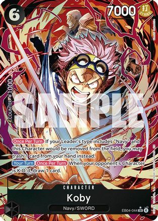 Koby (EB04-044) (Alternate Art) (EB04-044) - [Adventure on Kami's Island] Foil