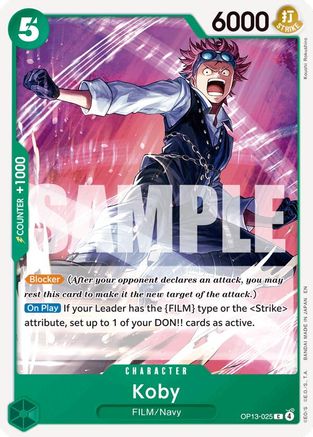 Koby (OP13-025) - [Carrying On His Will]