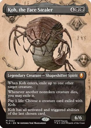 Koh, the Face Stealer (Borderless)  [Avatar: The Last Airbender] Foil