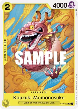 Kouzuki Momonosuke (ST09-006) - [Starter Deck 9: Yamato]