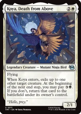 Koya, Death from Above  [Teenage Mutant Ninja Turtles]