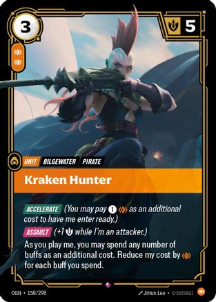 Kraken Hunter (150/298) - Riftbound - [Origins] Foil