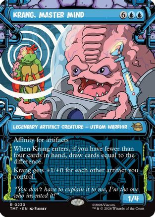 Krang, Master Mind (Showcase)  [Teenage Mutant Ninja Turtles] Foil