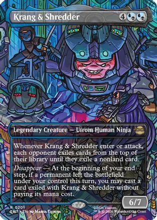 Krang & Shredder (Borderless)  [Teenage Mutant Ninja Turtles]