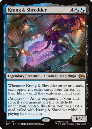 Krang & Shredder  [Teenage Mutant Ninja Turtles] Foil