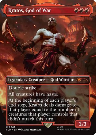 Kratos, God of War  [Secret Lair Drop Series]