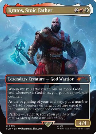 Kratos, Stoic Father  [Secret Lair Drop Series]
