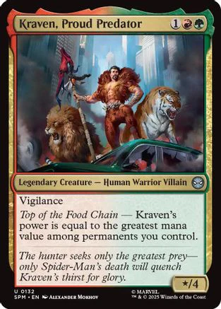 Kraven, Proud Predator  [Marvel's Spider-Man] Foil