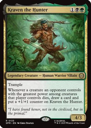 Kraven the Hunter  [Marvel's Spider-Man] Foil