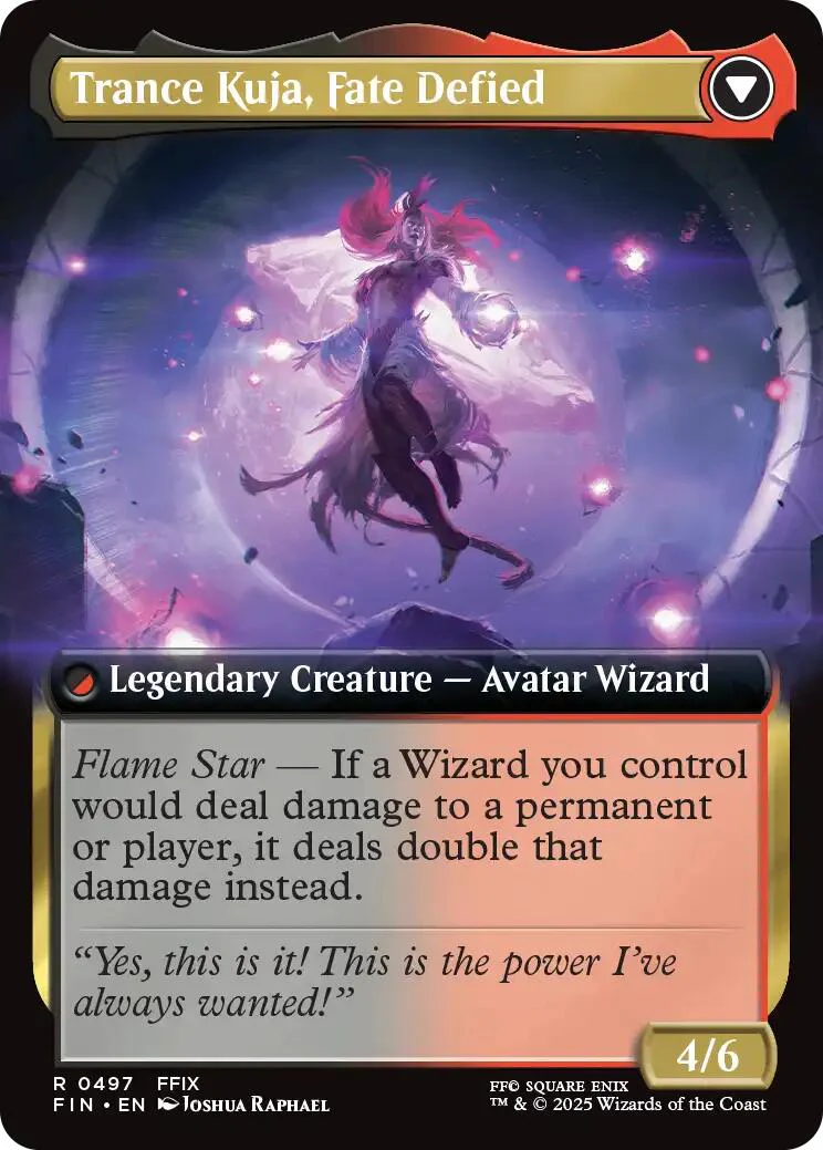 Kuja, Genome Sorcerer // Trance Kuja, Fate Defied (Extended Art) [FINAL FANTASY] Foil - Image 2