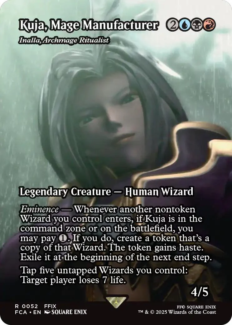 Kuja, Mage Manufacturer - Inalla, Archmage Ritualist (Showcase) [FINAL FANTASY : Through the Ages] Foil